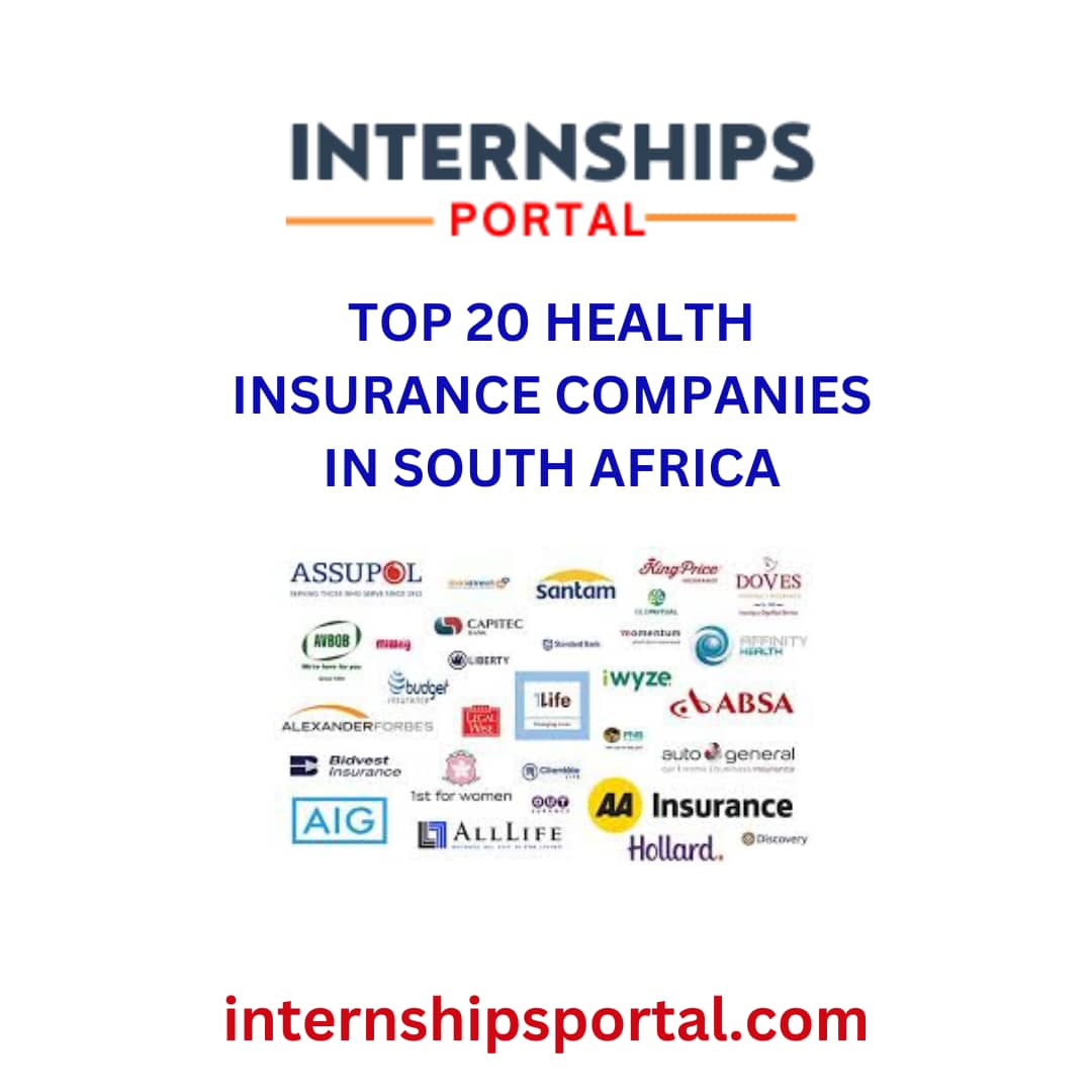 Top 20 health insurance companies in South Africa