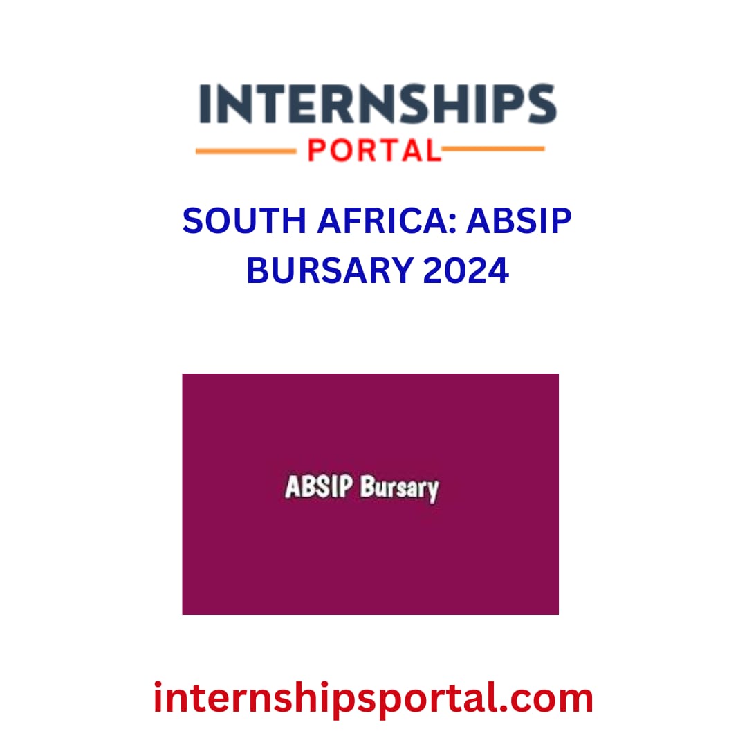 South Africa: ABSIP Bursary 2024