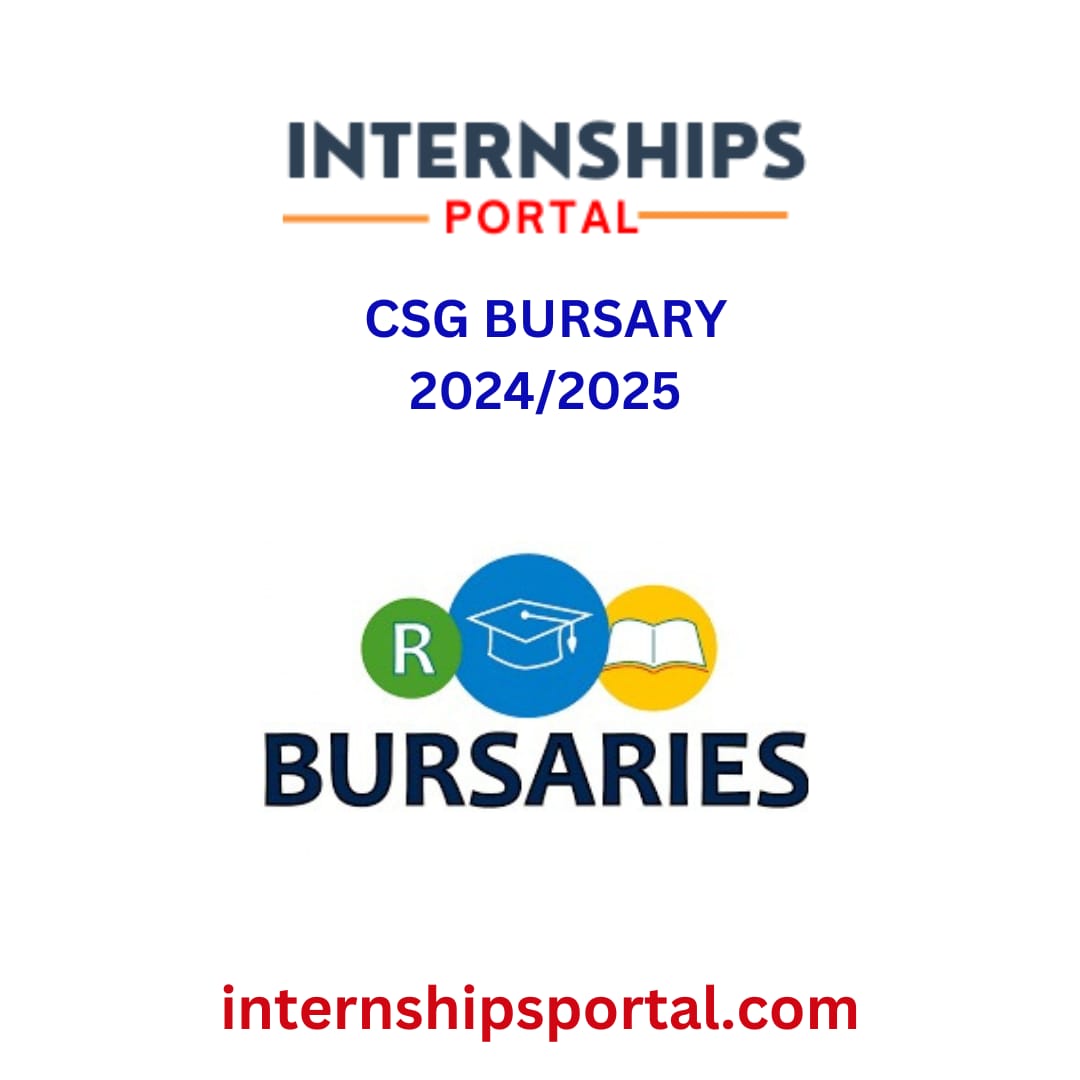 CSG Bursary Programme 2024/2025