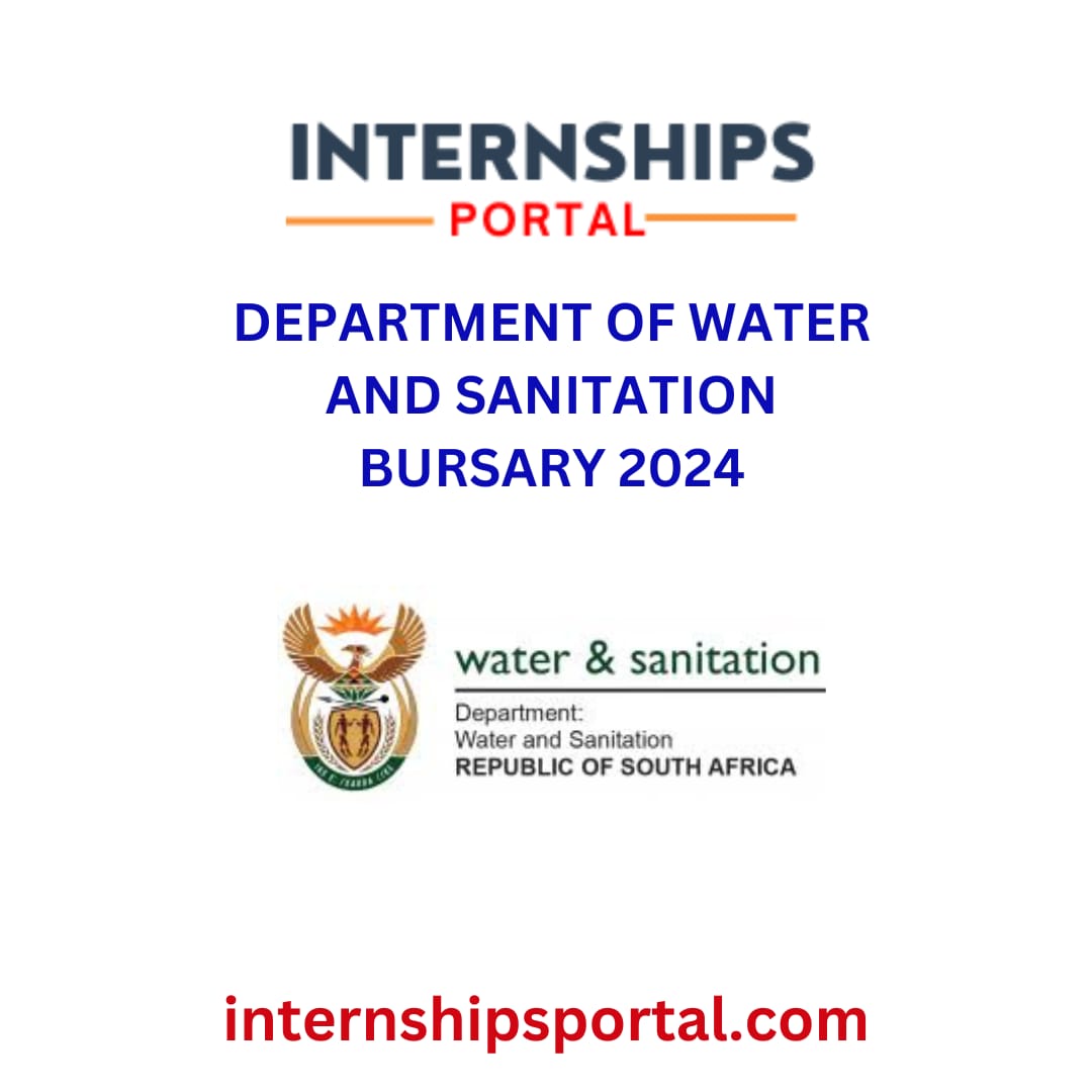 SA: Department of Water and Sanitation Bursary 2024
