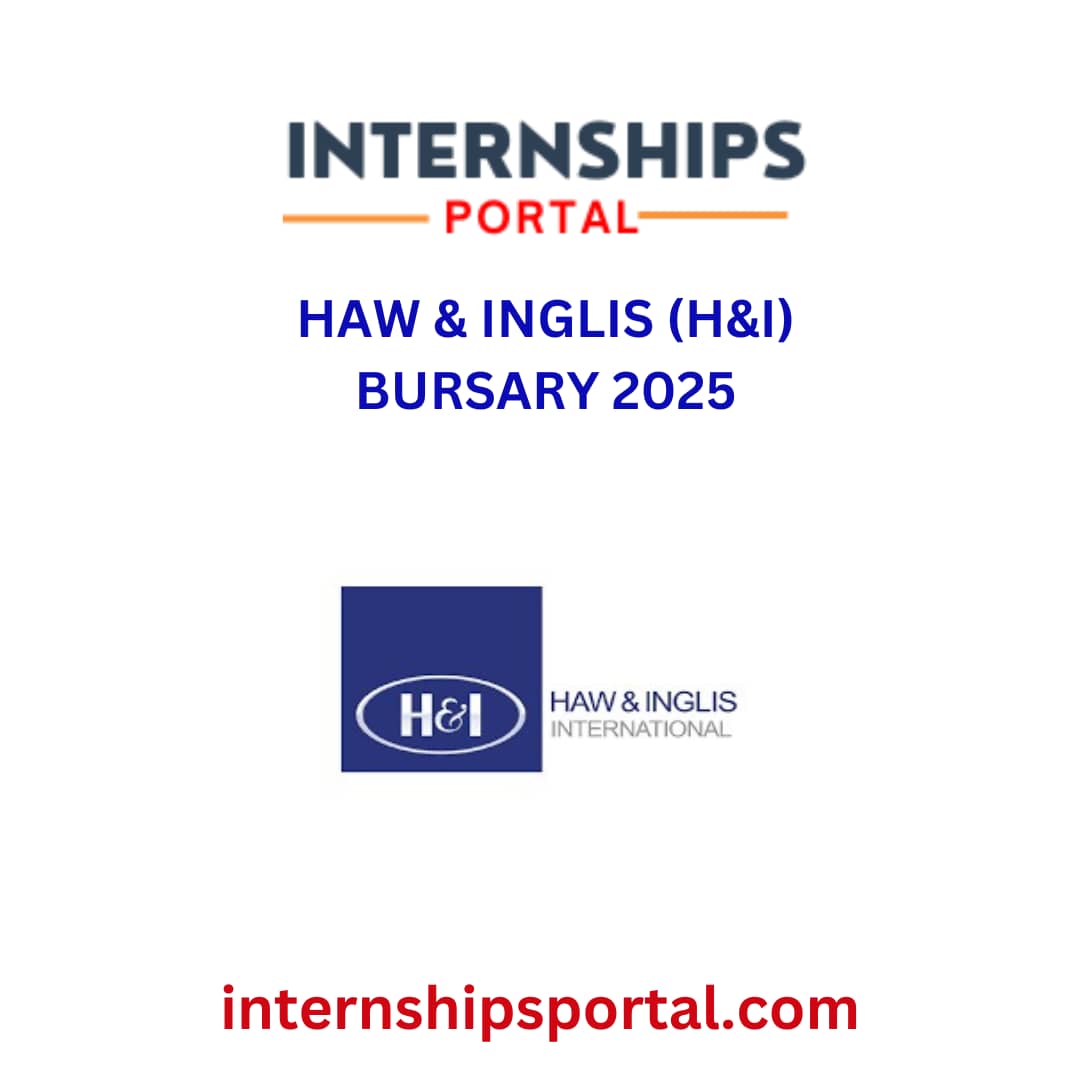 Haw & Inglis (H&I) Bursary 2025